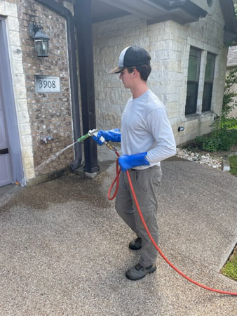 One time pest control treatment in Byran TX