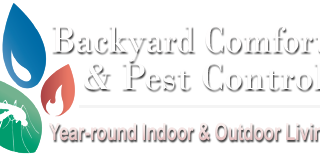 backyard comfortand pest control logo