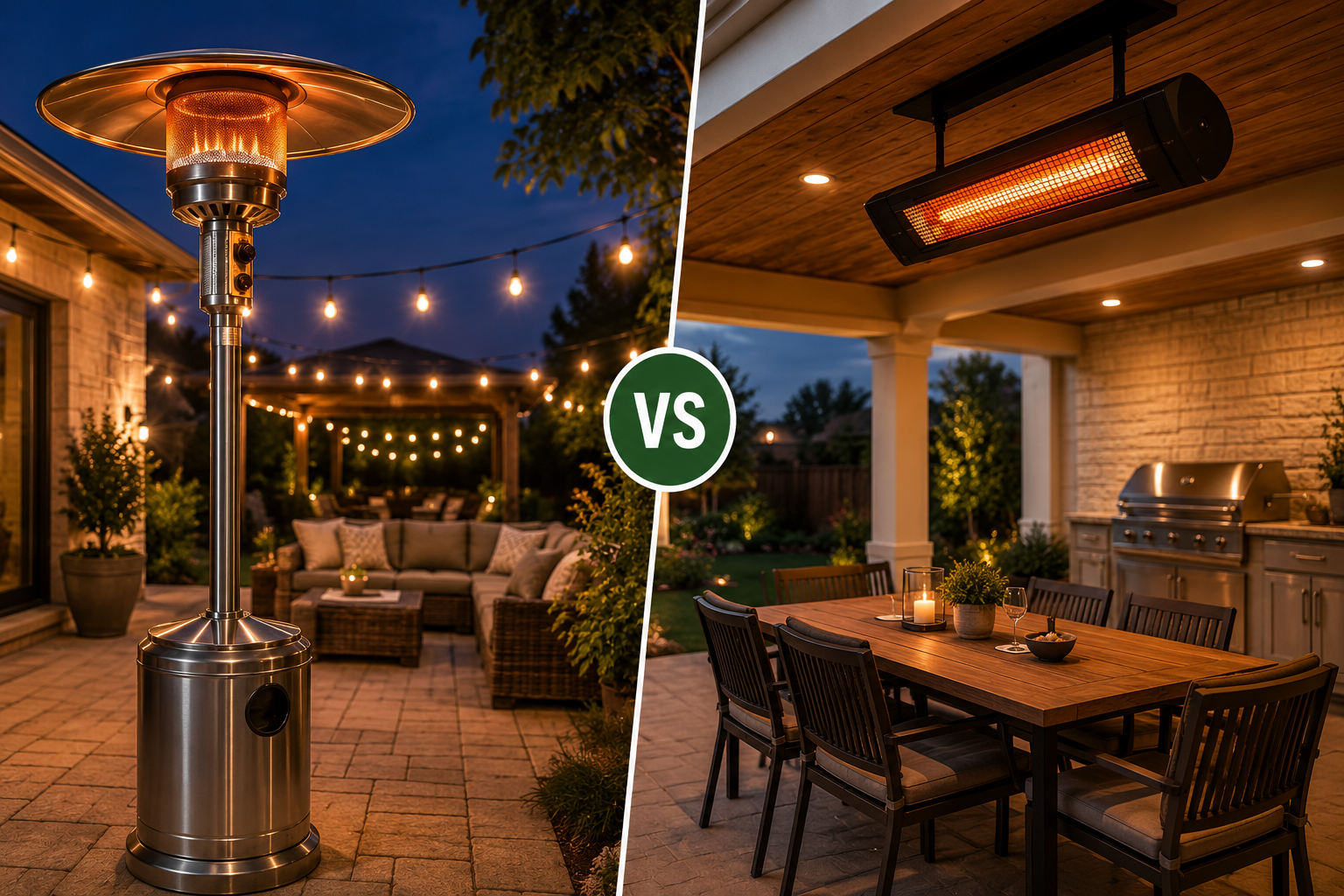 gas vs electric patio heaters gas vs electric patio heaters