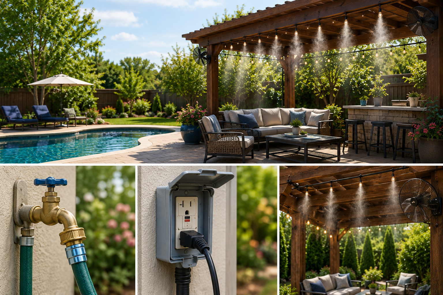 outdoor cooling systems College Station