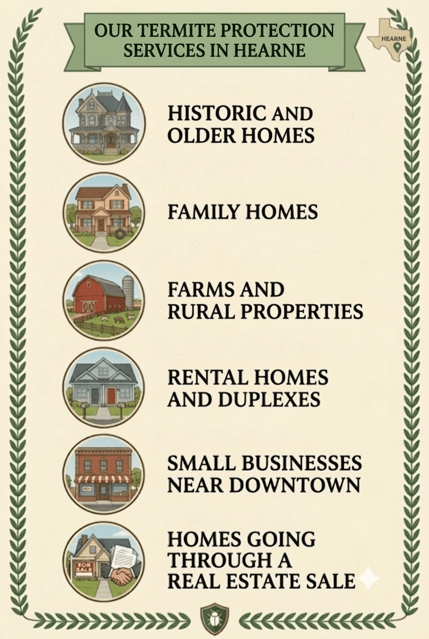 Our Termite Protection Services in Hearne Our Termite Protection Services in Hearne