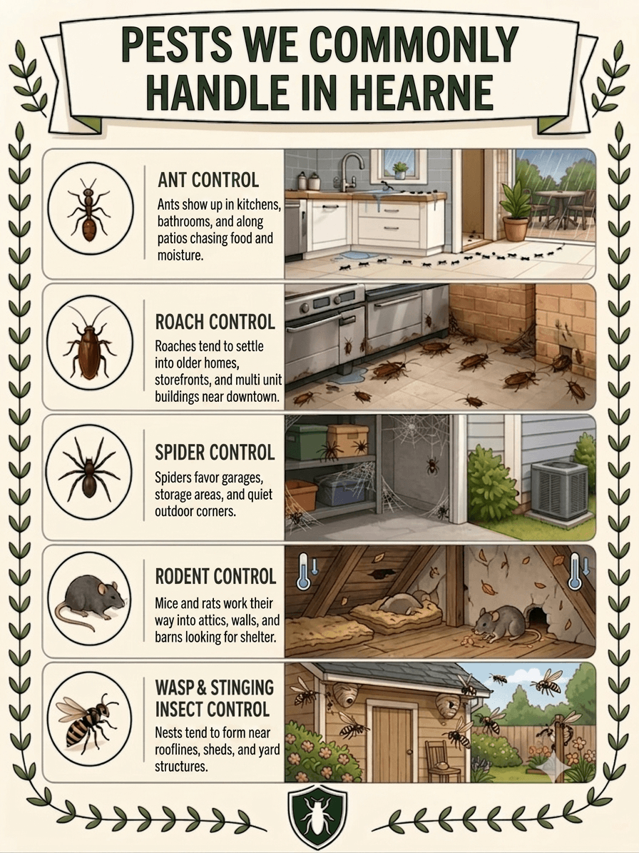 Pests We Commonly Handle in Hearne Pests We Commonly Handle in Hearne
